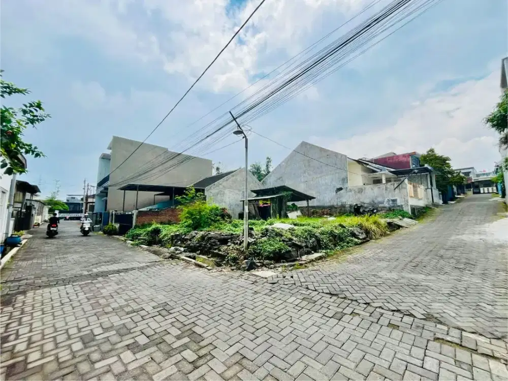 Tanah Hook Pojok Dekat Kampus Untuk Rumah Kost Merjosari Malang
