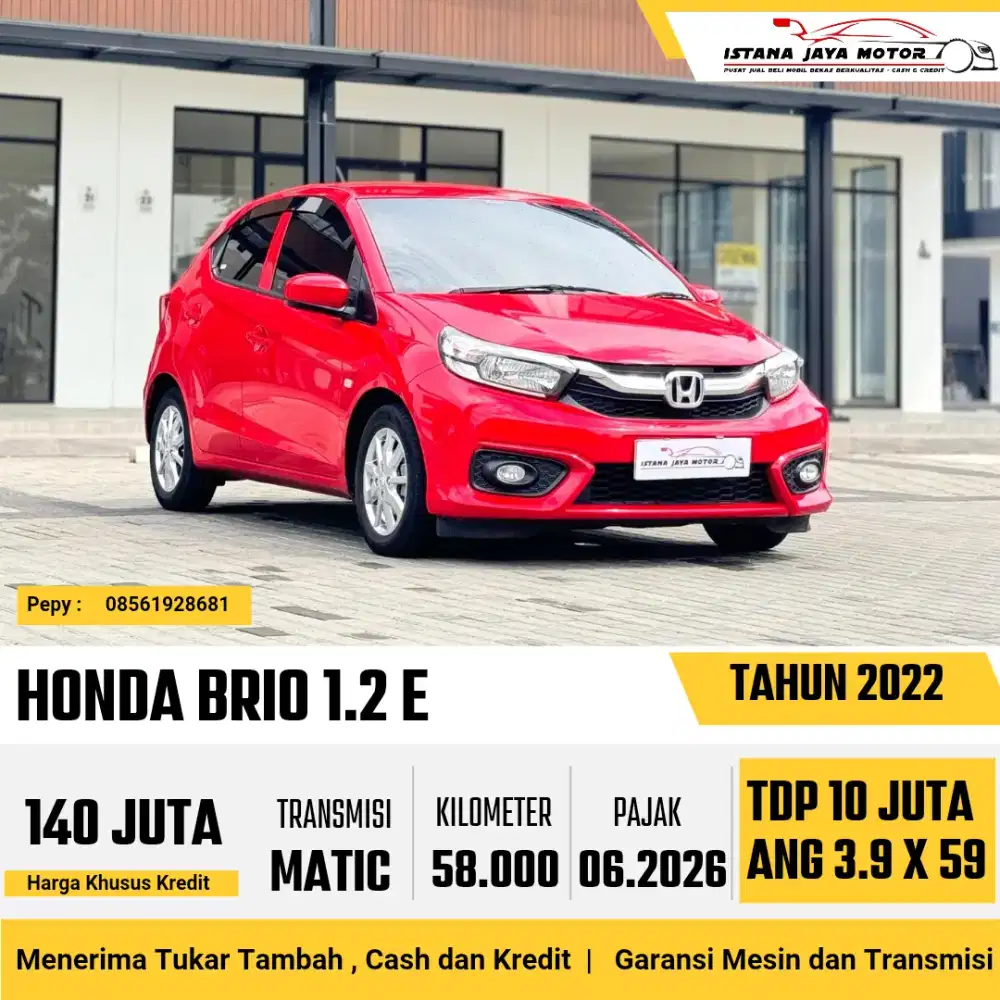 Honda Brio E AT 2022