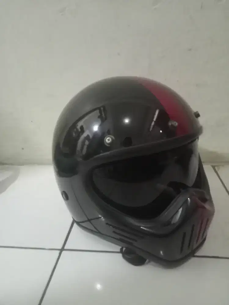Jual murah helm simpson M30 Cakil mulus kondisi 99%