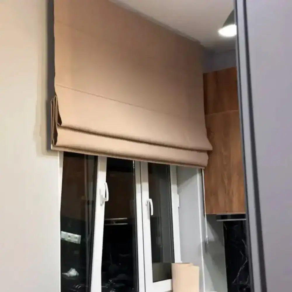 Jual gorden romanshade costum