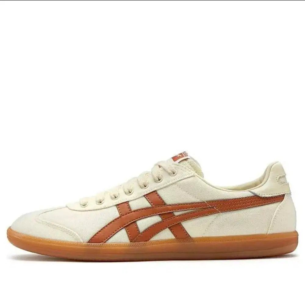 Sepatu Sneakers Pria Onitsuka Tokuten Cream Caramel Suede Import HQ