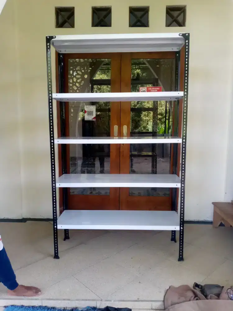 Rak siku lubang & rak minimarket
