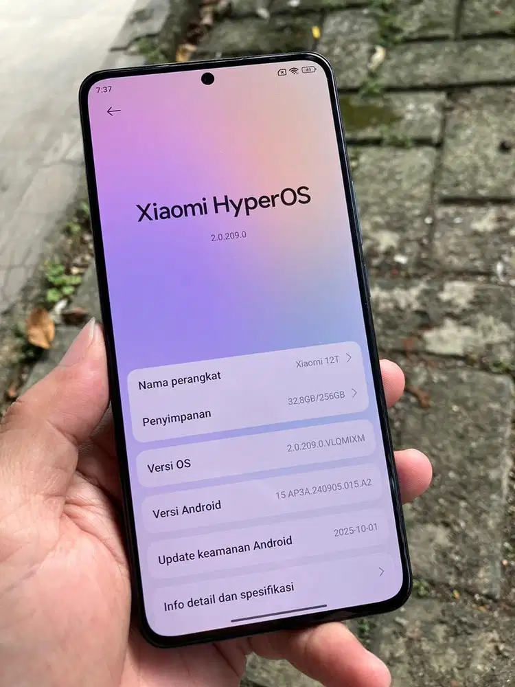 Xiaomi 12T 5G 8/256gb resmi
