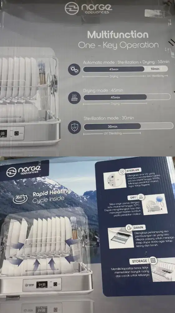 Sterilizer Norge 45Lt