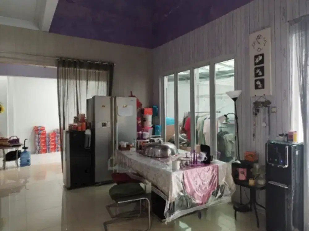 Jual rumah harga BU setara NJOP lokasi 500 meter ke Halte LRT Harjamukti cibubur