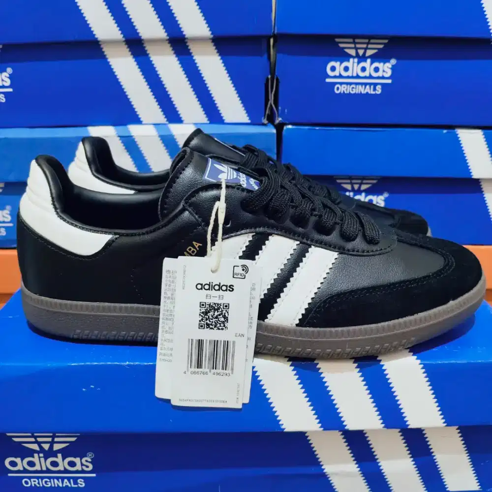 Sepatu Adidas Samba Black OG Sneakers HQ Perfect Kicks Import size 41