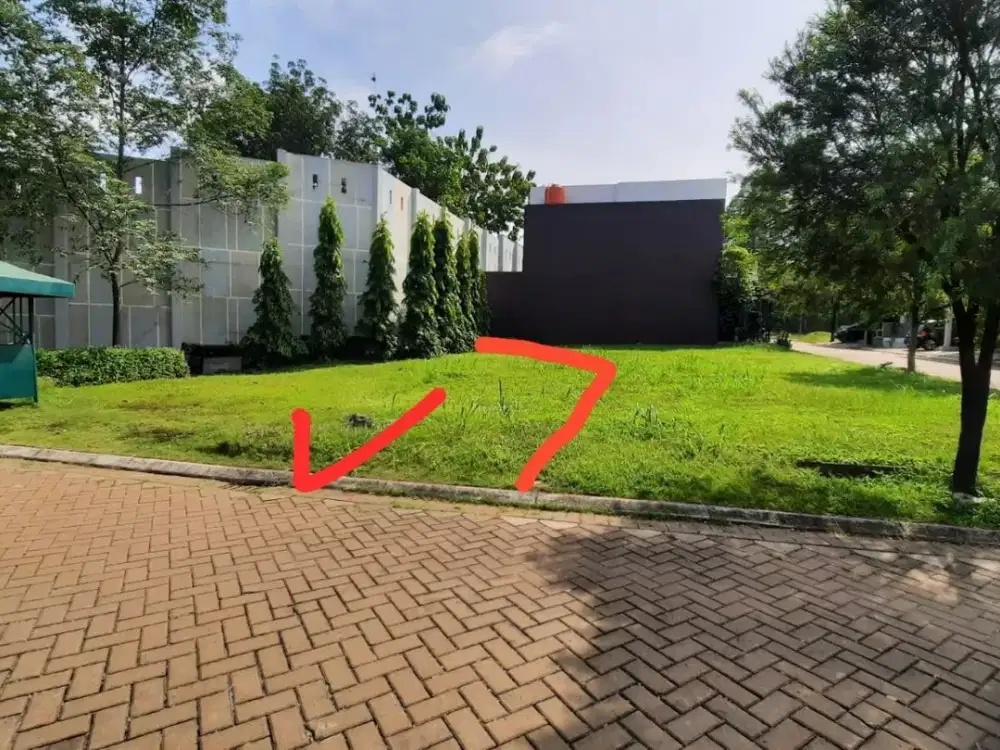 DIJUAL CEPAT TANAH VIEW BAGUS DI U VILLE BINTARO