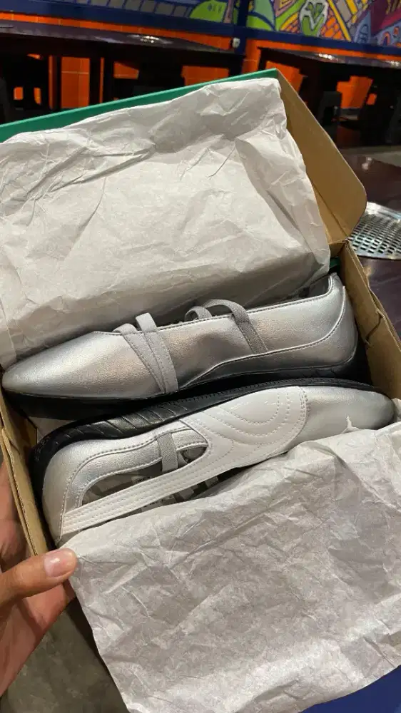 Puma speedcat ballet silver metallic