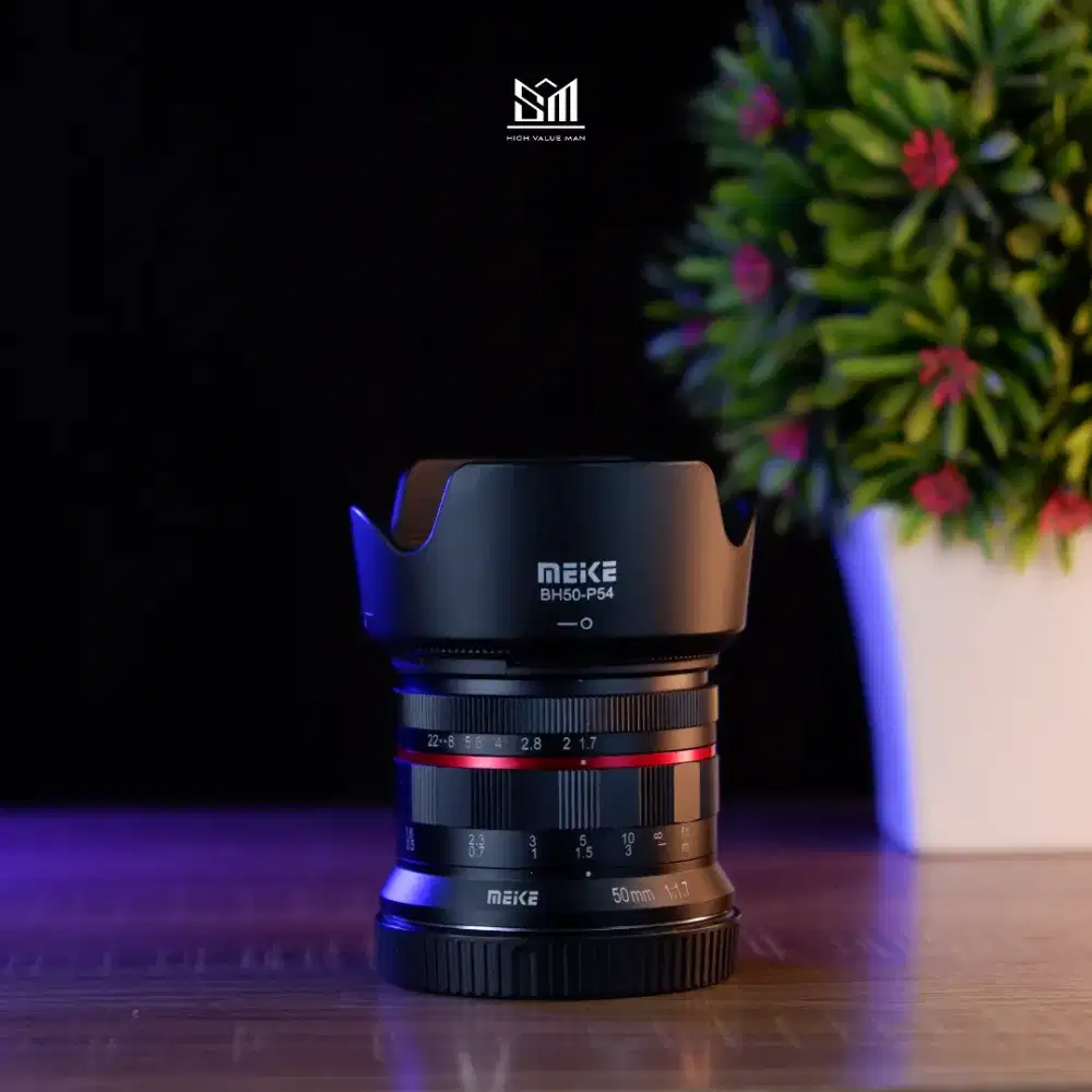 Mewah | Lensa Fullframe Canon Meike RF 50mm F1.7