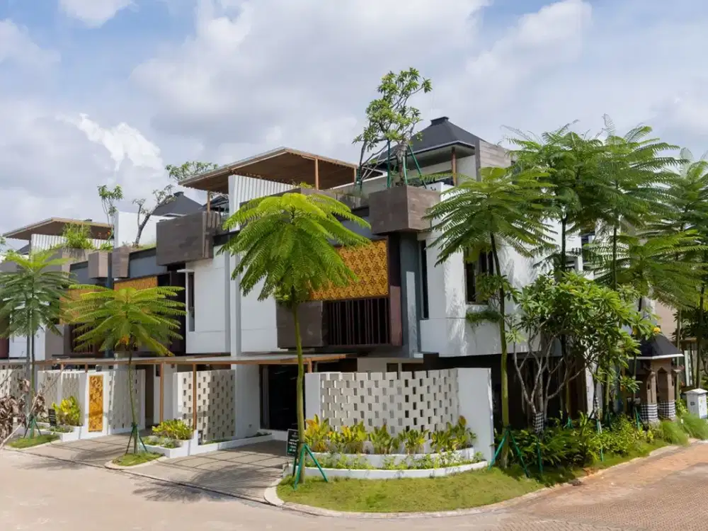 Ready Unit siap huni Rumah Nuansa Bali Jakarta Barat lengkap dengan Clubhouse Terlengkap kelas Resort Bintang Lima FreePPN