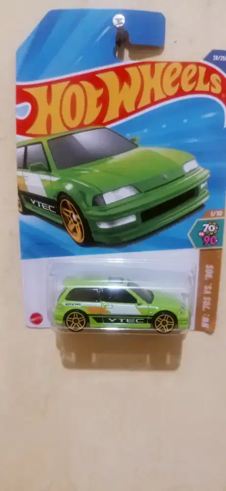 Hot wheels Honda Civic EF 2025 Green Lime