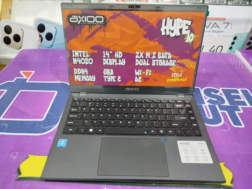 KREDIT LAPTOP MURAH DP0% | AXIOO HYPE  | COCOK BUAT SEKOLAH & KERJA