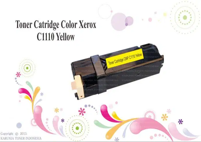 Toner Catridge Color Xerox C1110 YELLOW Berkualitas