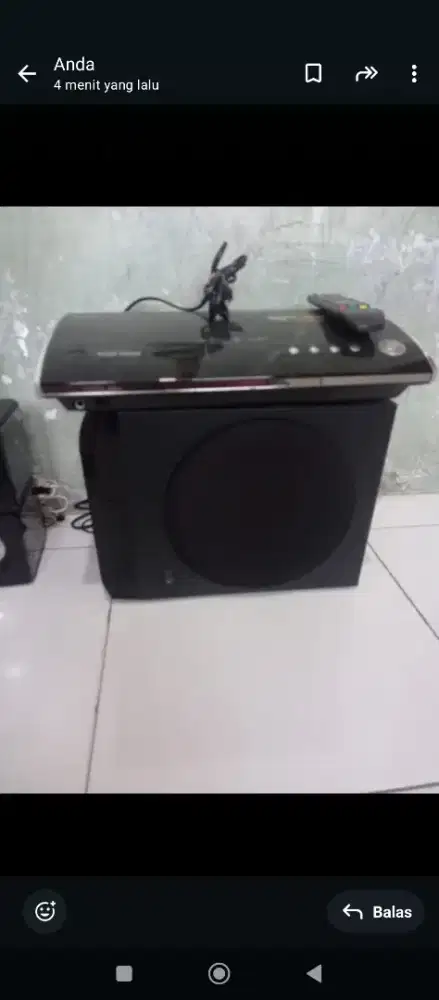 jual butuh hom teatre jarang pakai