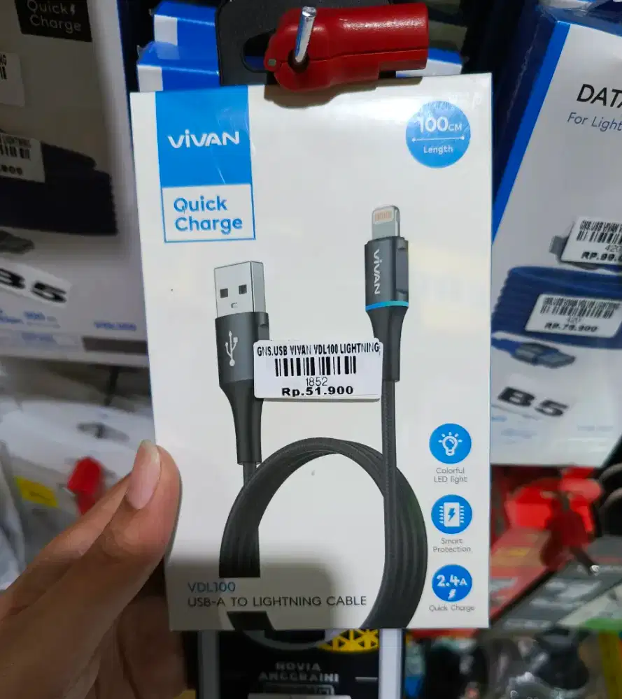 USB VIVAN VDL100 Lightning | ATLANTIS DAHSYAT