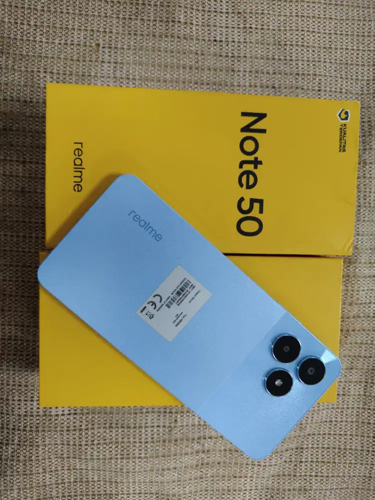 Realme note 50 ram 4/64 fulset