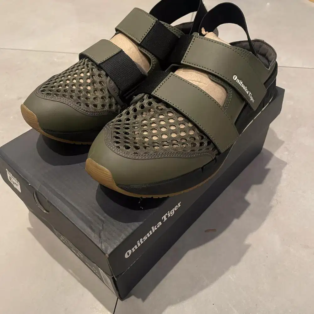 [FULLSET] ONITSUKA TIGER REBILAC SANDAL MANTLE GREEN