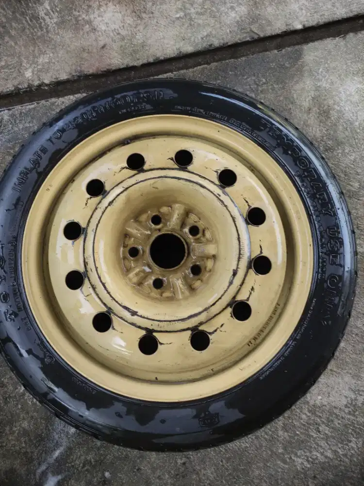 Velg cadangan / serep temporary Alphard R17 1 pics include ban