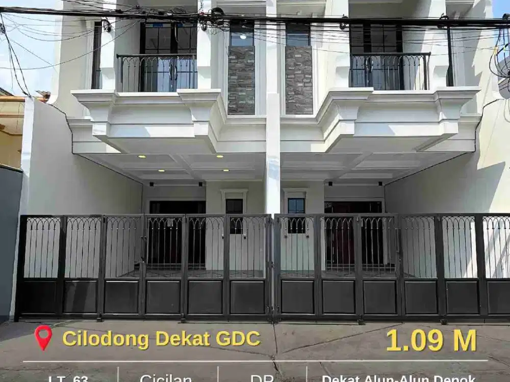 Rumah Mewah Akses Strategis Dekat Kawasan Grand Depok City Kota Depok