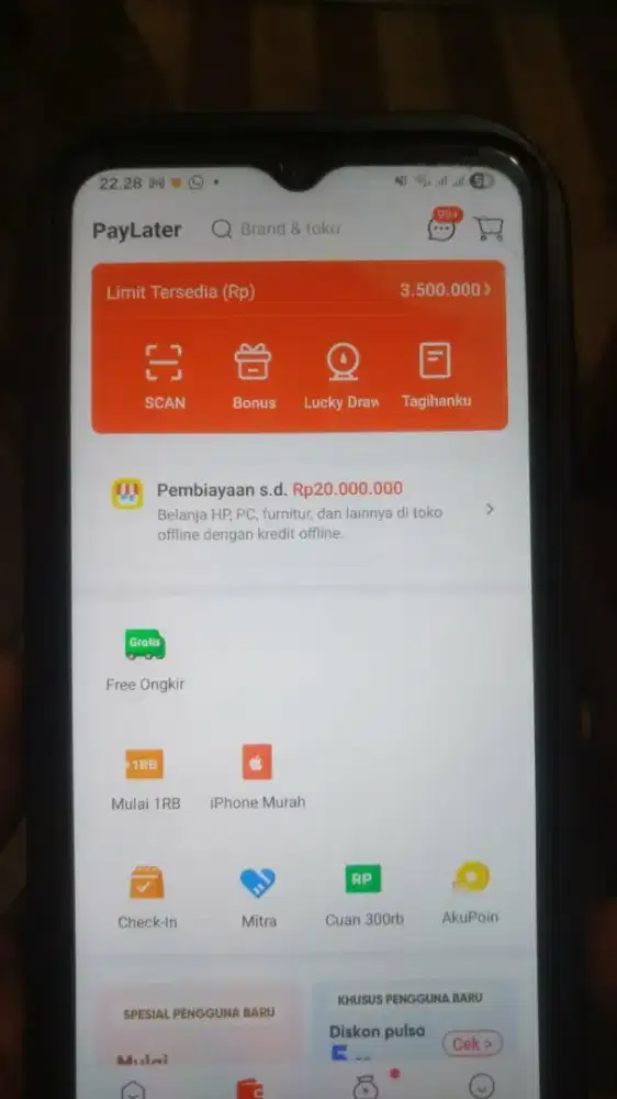 OPPO A6 PRO KREDIT MODAL KTP SAJA DAPAT LIMIT BISA PROSES DI RUMAH