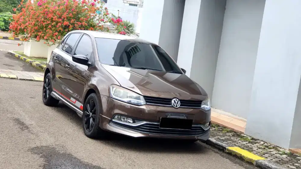[ ANTIK LOW KM ] VW Volkswagen Polo 1.2 GT TSI AT Coklat 2017/2018