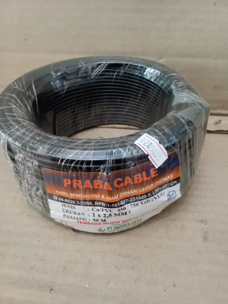 KABEL PRABA NYA 1X2.5 / 1ROL 50M