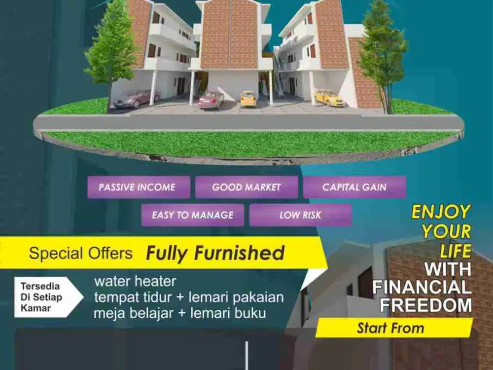 Jual Kosan Baru (Sudah Isi) dekat kampus UNPAD, ITB (8 kamar) Furnished, Di Jatinangor