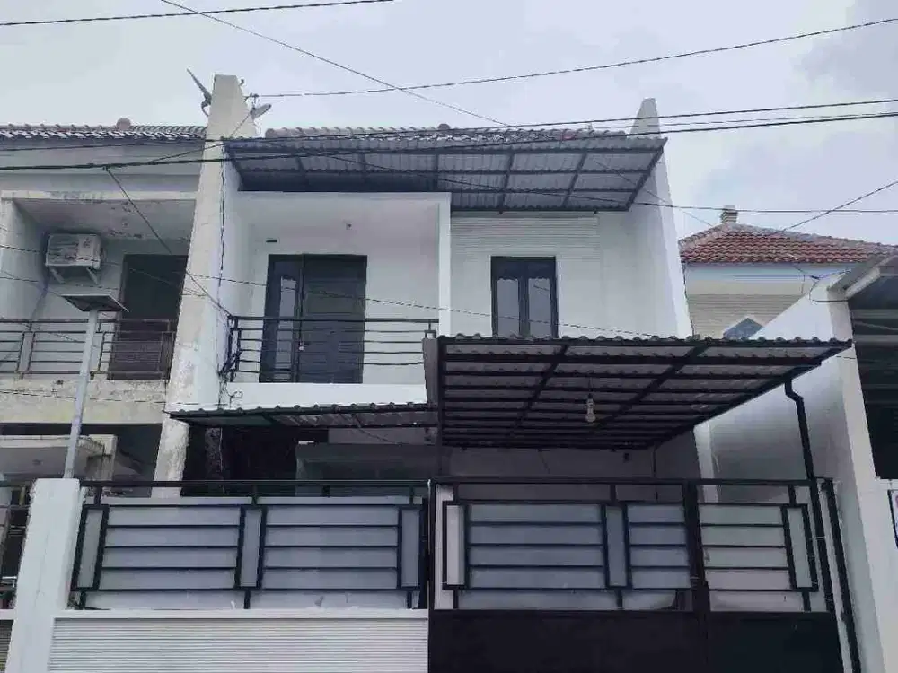 Jual Mural Rumah 2lantai Siap Huni Pantai Mentari Blok Depan