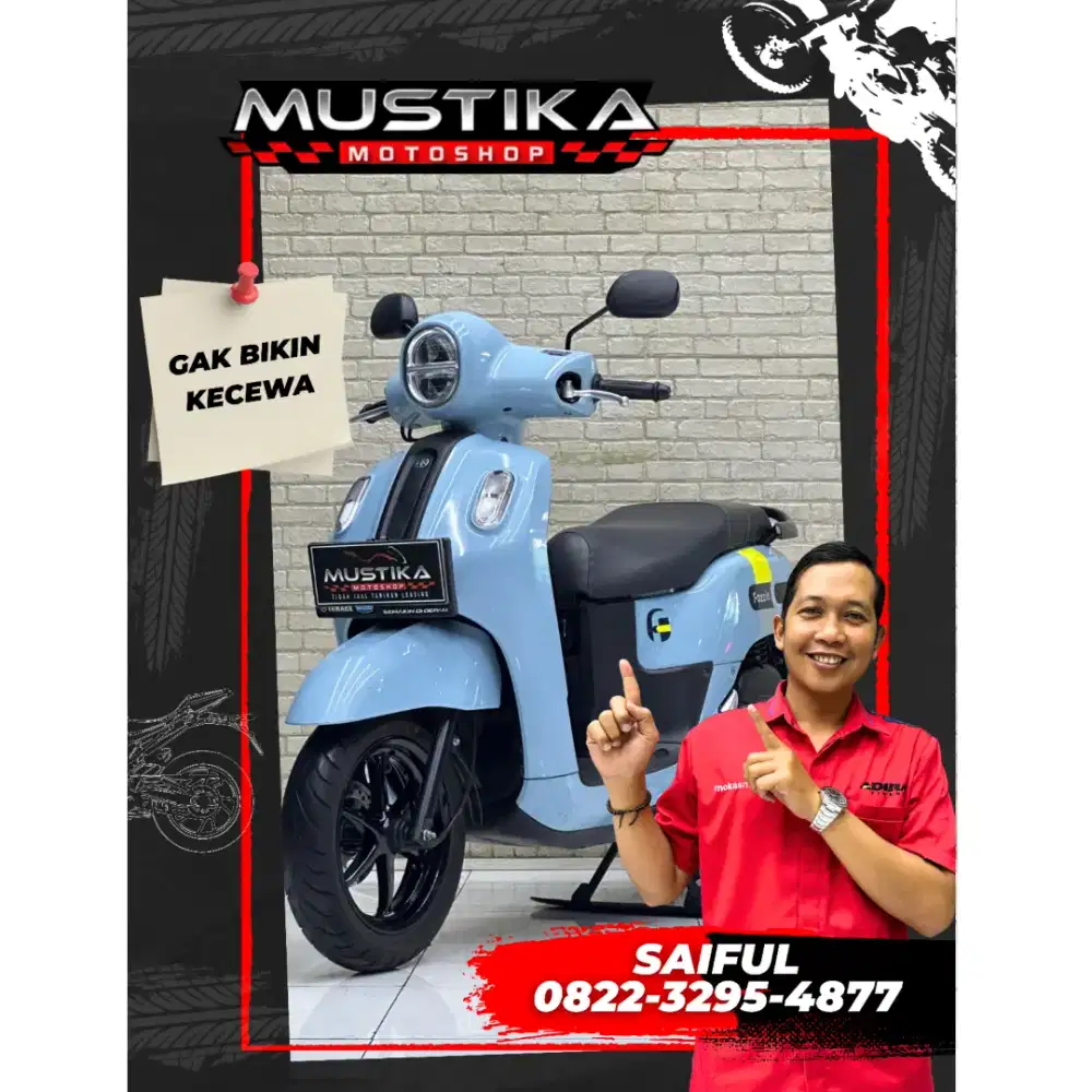 Obral Dp500rb Murah!!Yamaha Fazzio 2023 Warna Favorit Mulus-Mustika