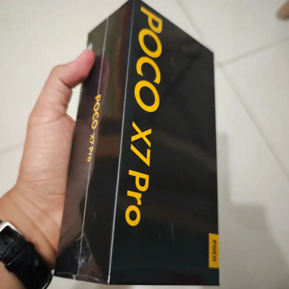 POCO X7 PRO 12/512 GARANSI RESMI XIAOMI 15 BULAN NO REPACK