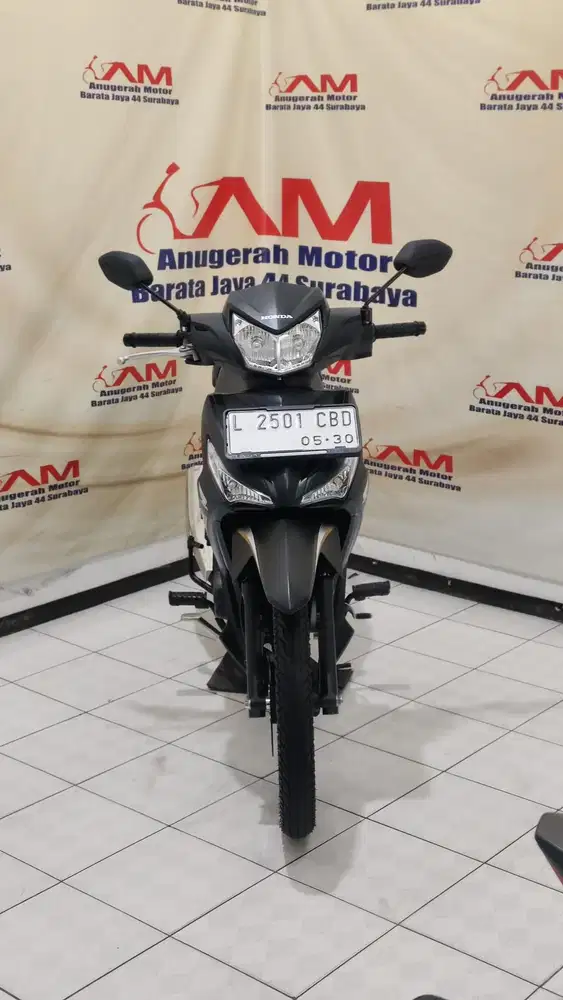 Istimewa Km 1 Ribu New Supra x 125 fi tahun 2025 Hitam doff
