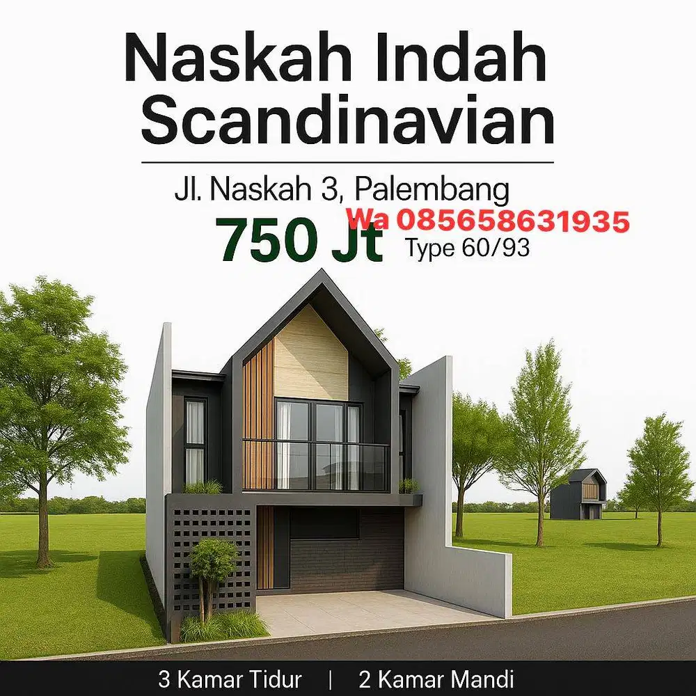 Rumah 2 Lantai KM7 Palembang