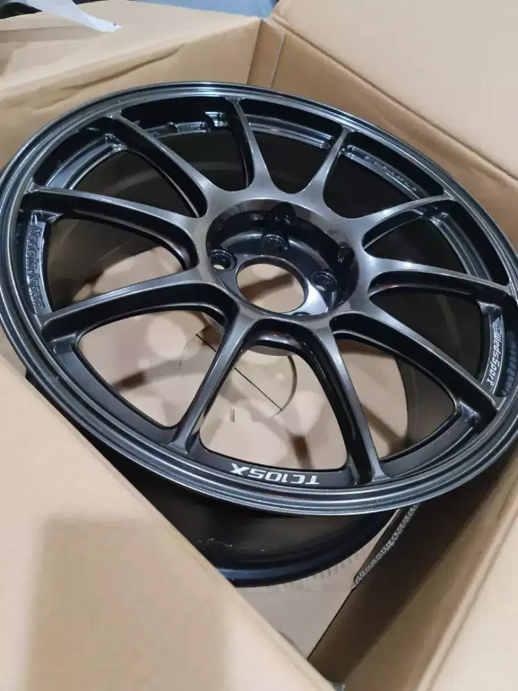 jual velg WEDSPORT TC 105X FORGED original JDM BNIB size 18 inch