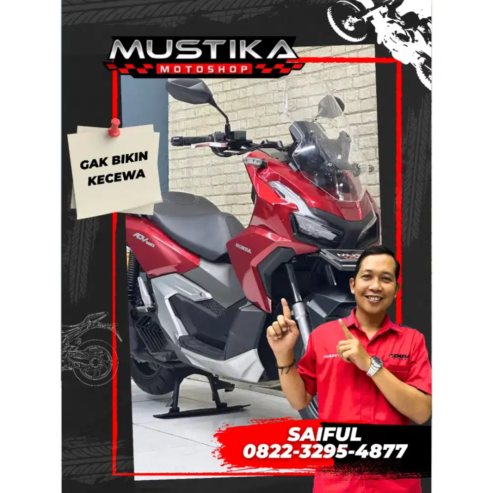 Perfect Condition!!Honda ADV 160cc 2023 Plat Jatim mulus-Mustika