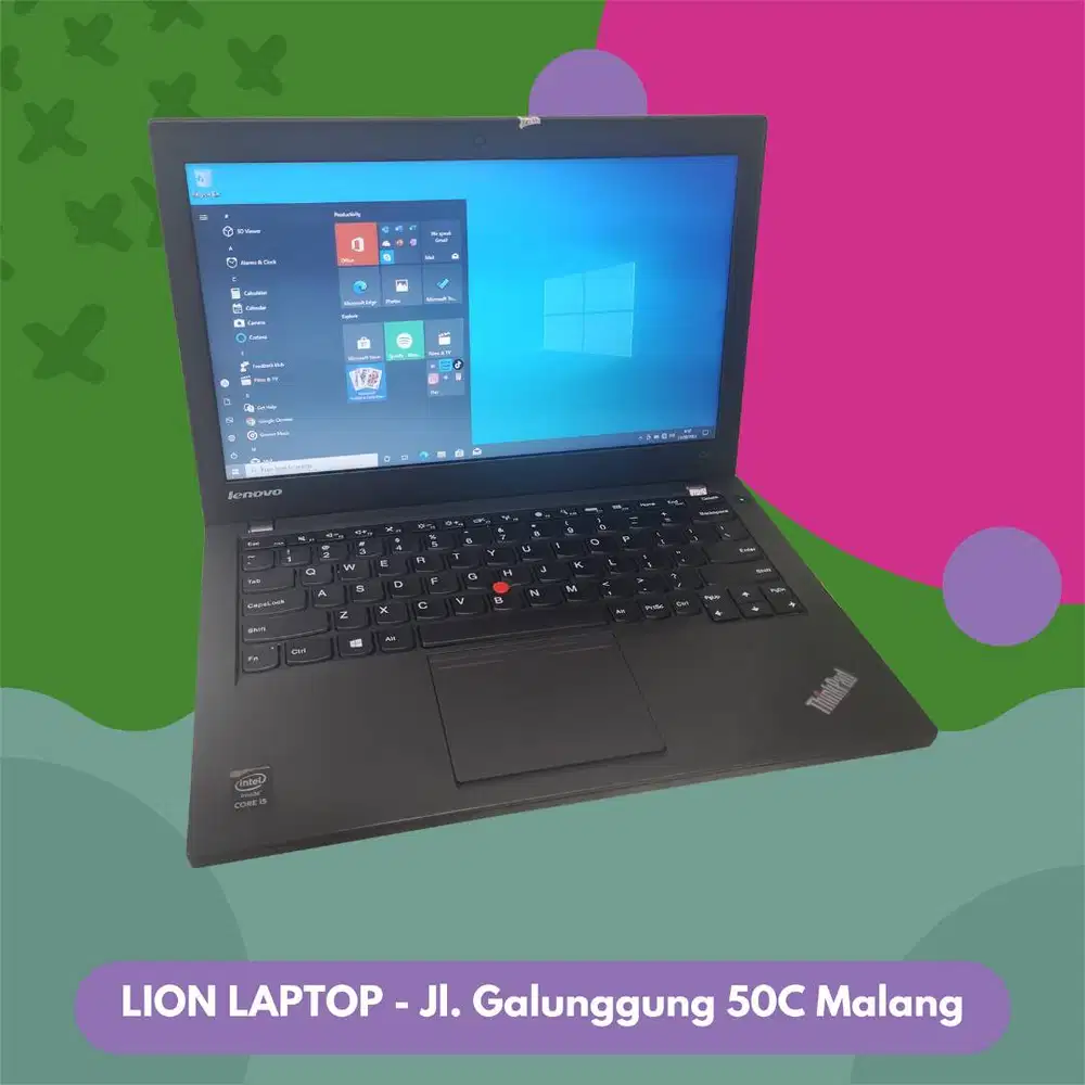 RAM 8GB SSD 256GB Core i5 Murah Lenovo Thinkpad X240 [29|11]