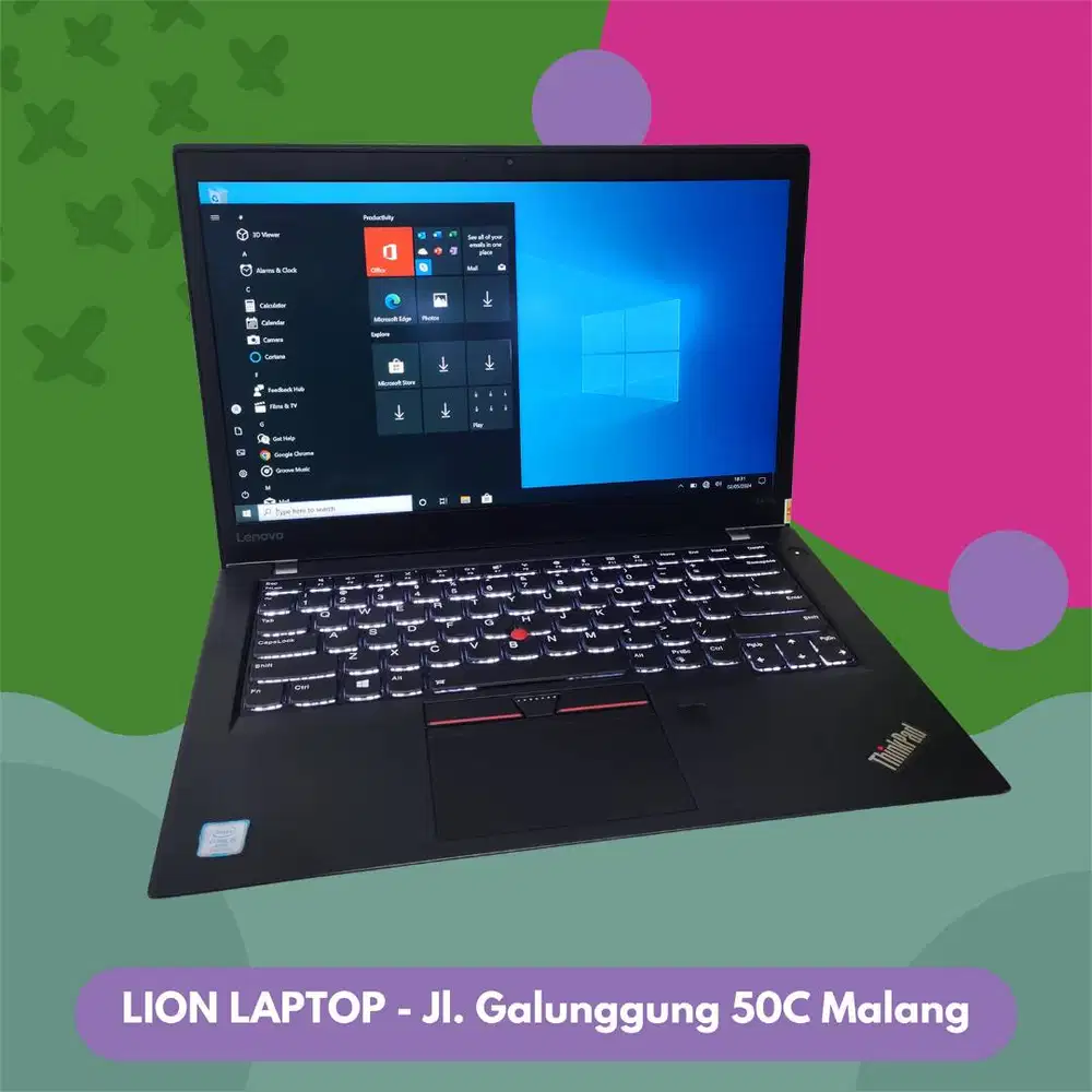 Core i5 Gen 7 RAM 8GB SLIM TOUCHSCREEN Lenovo Thinkpad T470s [29|11]