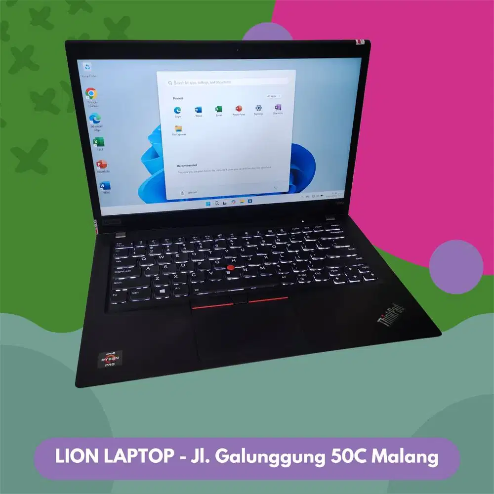 AMD Ryzen 7 PRO 4Ghz 16/256 VGA 2GB Lenovo Thinkpad T495s [29|11]