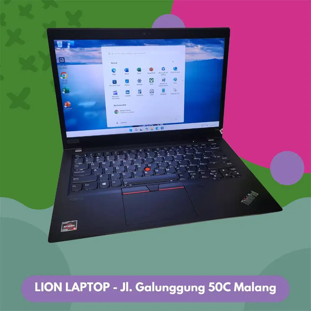 RAM 16GB Touchscreen Ryzen 5 Slim Lenovo Thinkpad T14s [29|11]