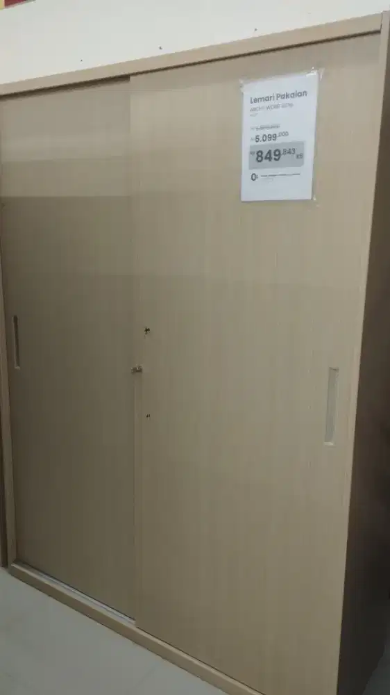 Selma Archy Lemari Pakaian 2 Pintu Geser