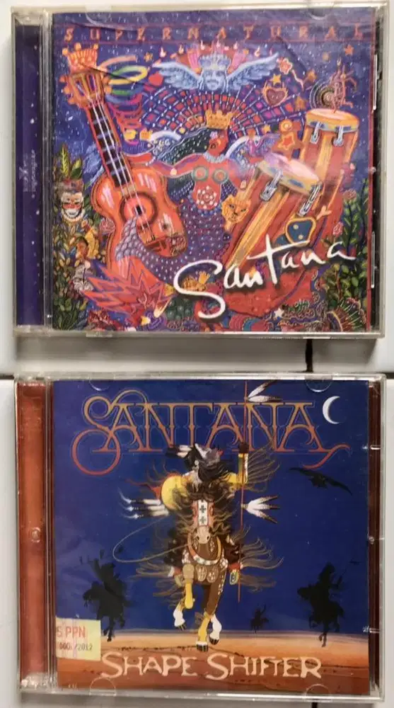 CD SANTANA SuperNatural & Shape Shifter