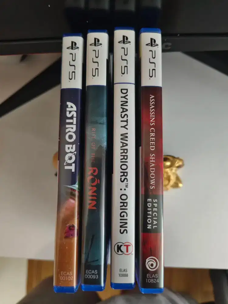 KASET GAME PS5 ASSASIN CRED , ASTRO BOT,DW,RONIN