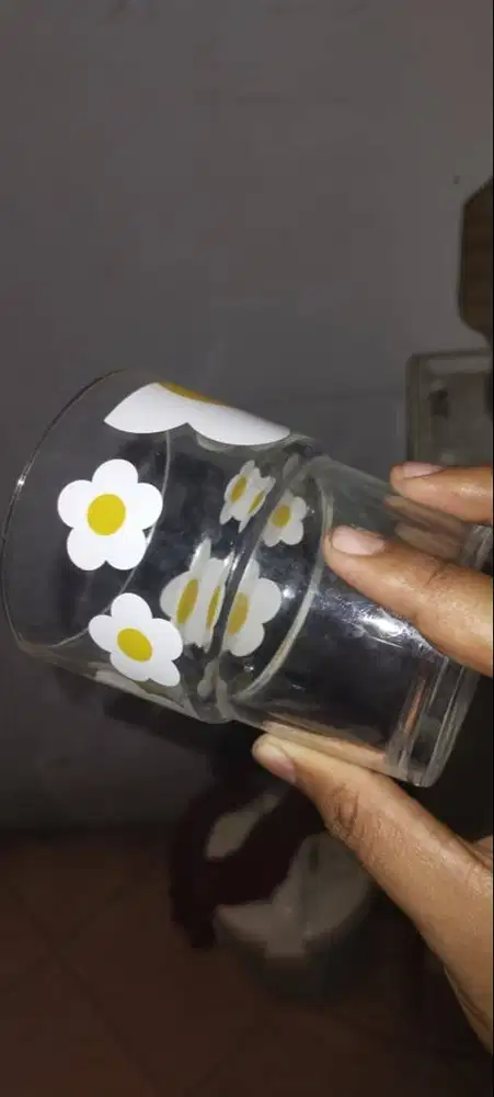 DIJUAL! GELAS KACA BUNGA BESTIE