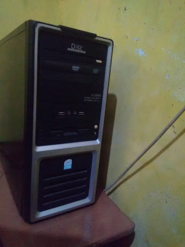 Jual cpu core2duo kondisi kipas nyala tapi gambar gak tampil dimonitor