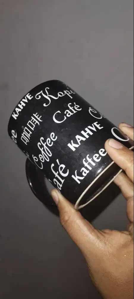 DIJUAL! GELAS KAHVE HITAM