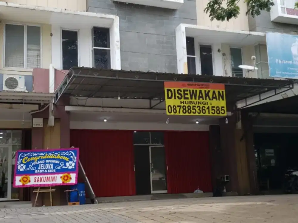Disewakan Ruko Cemara di Harapan Indah Bekasi