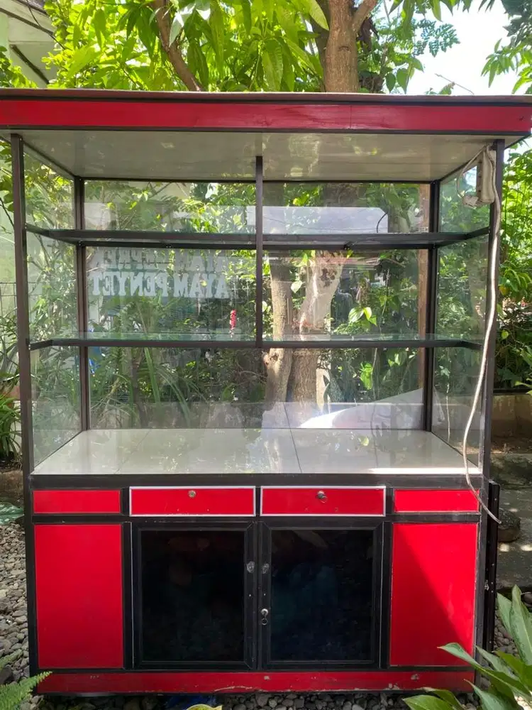 Gerobak Jualan Ayam Geprek