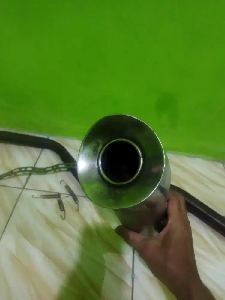 Knalpot motor suara bulat