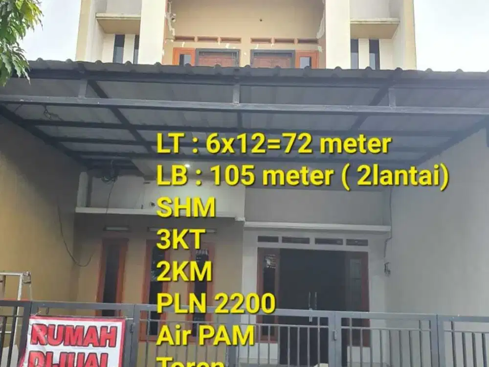 Dijual Rumah Bagus di Cluster Graha Pesona Citra Raya