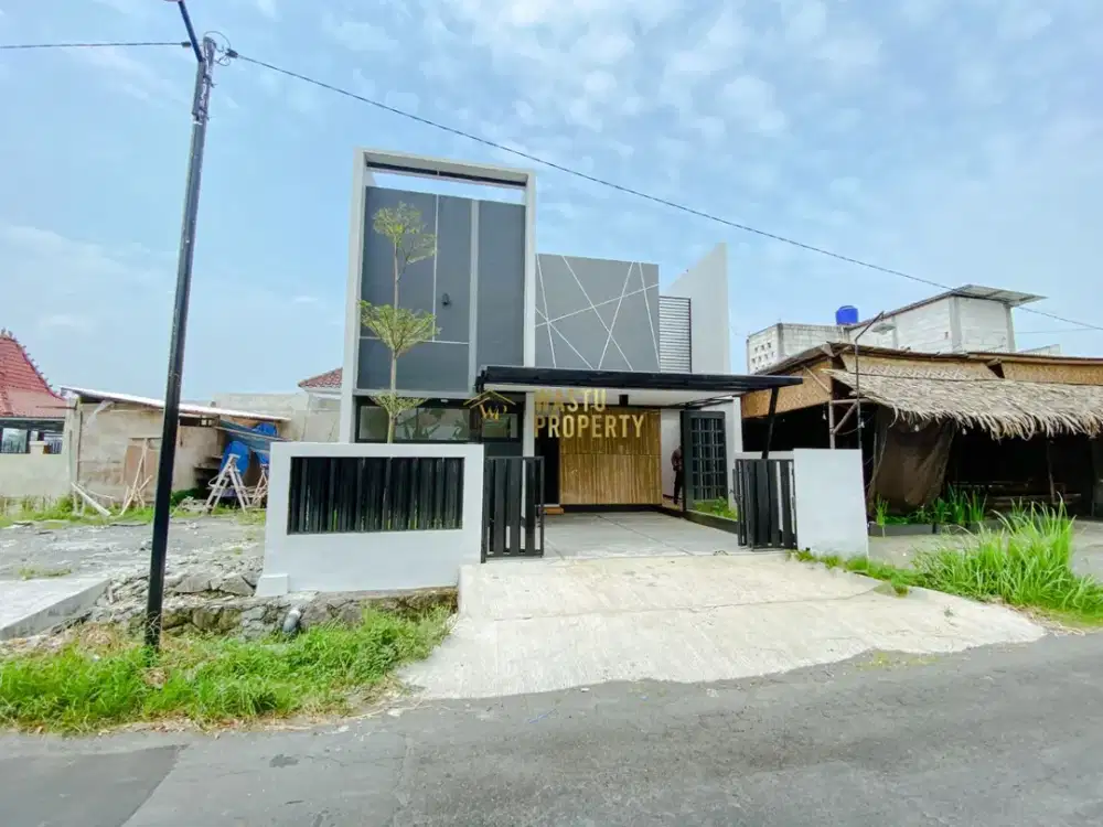 Rumah Modern Siap Huni Dekat Jalan Raya LPMP, Kalasan