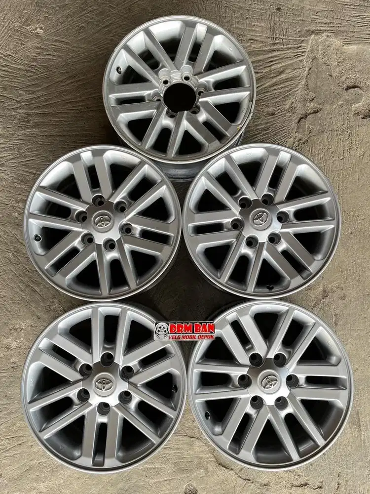 5biji velg oem fortuner vnt ring 17 lubang 6/139
